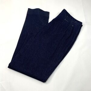 Dockers For Women‎ Stretch Denim Pants Dark Wash Straight Leg Jeans Size 8